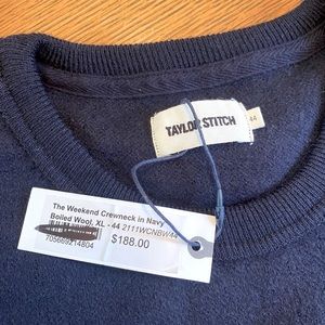 Taylor Stitch - The Weekend Crewneck - Navy